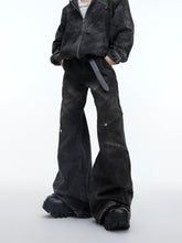ArguE CulturE Distressed Metal Button Denim - COPPING THREADS - ArguE CulturE